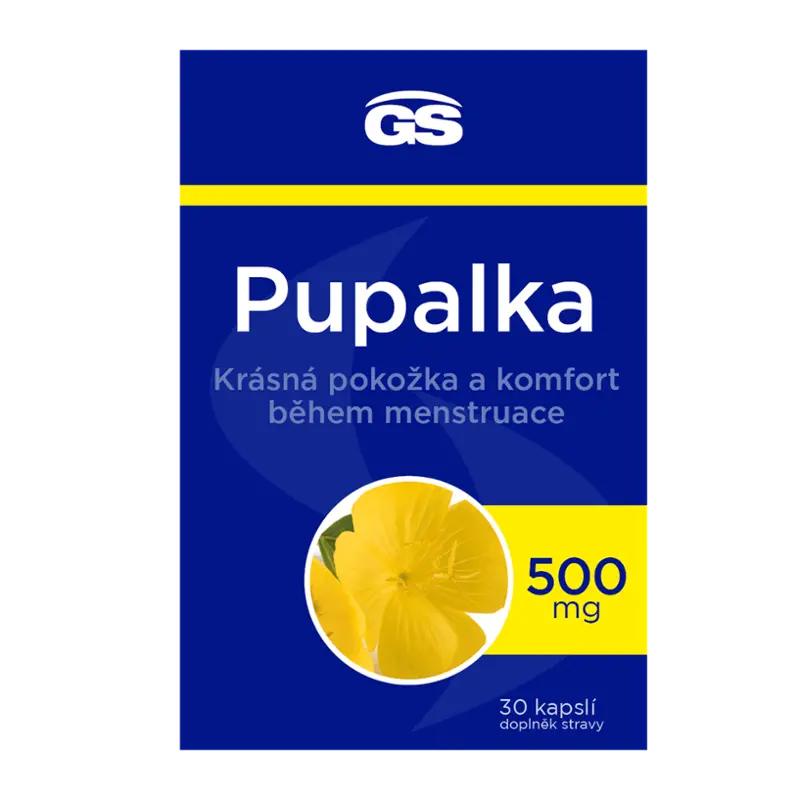 GS Pupalka Forte s vitaminem E, doplněk stravy, 30 ks