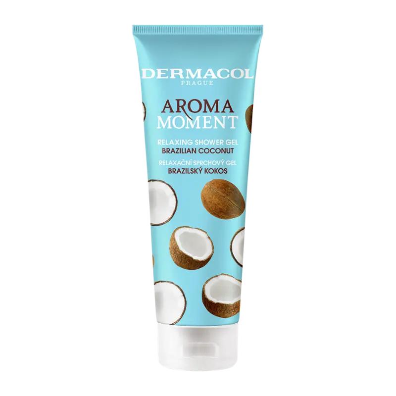 Dermacol Sprchový gel Aroma Moment brazilský kokos, 250 ml