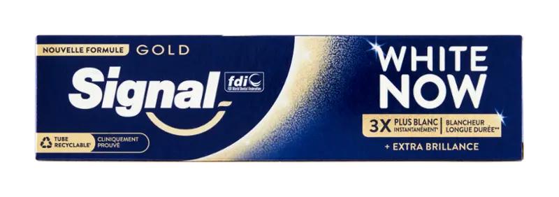 Signal Zubní pasta White Now Gold, 75 ml