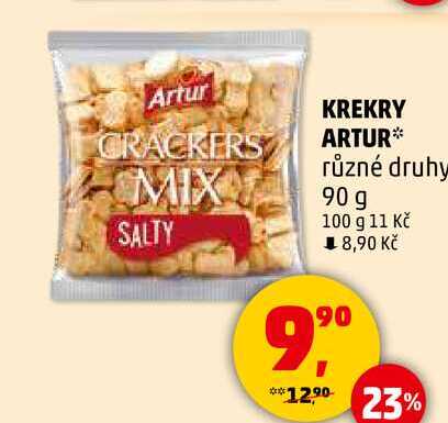 KREKRY ARTUR různé druhy, 90 g