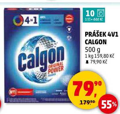 PRÁŠEK 4V1 CALGON, 500 g 