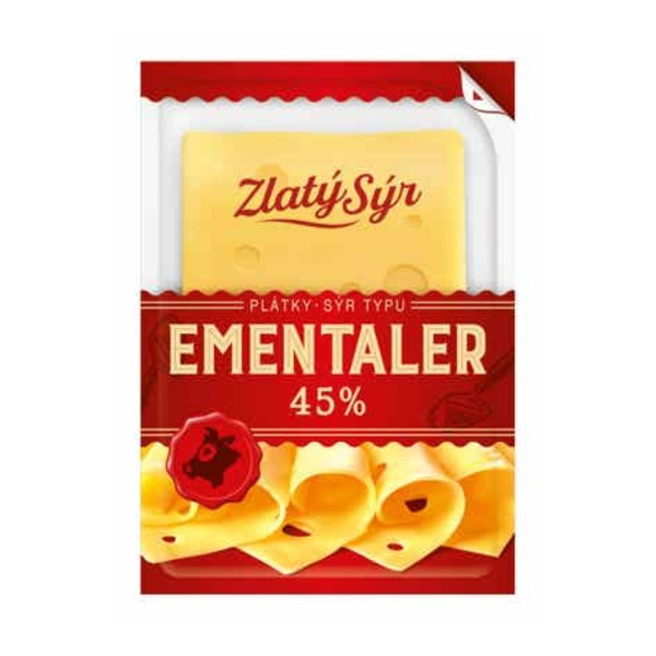 Zlatý Sýr Emmentaler plátky