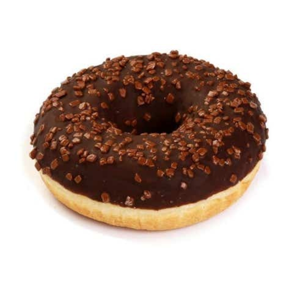 Donut s čokoládovou příchutí