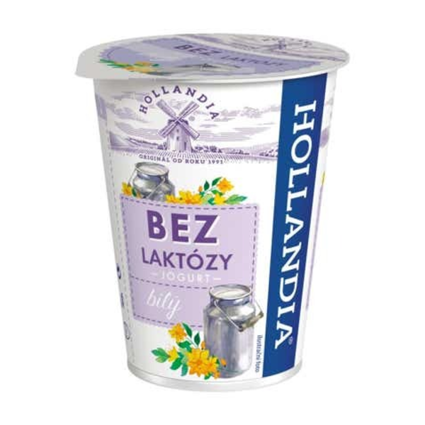 Hollandia Jogurt bílý bez laktózy