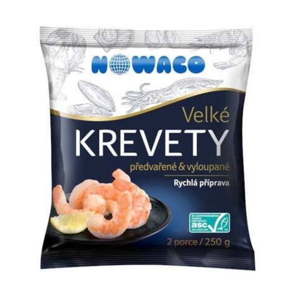 Nowaco Krevety vyloupané předvařené (31/40 ks/lb)