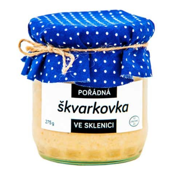 Pořádně ve sklenici Škvarkovka