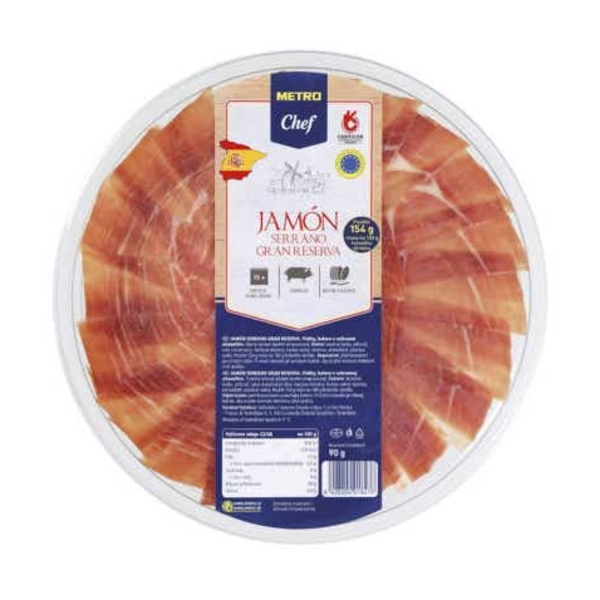 Metro Chef Jamón Serrano Gran Reserva plátky