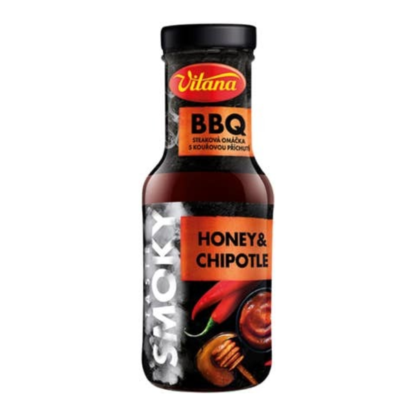 Vitana Smoky BBQ steaková omáčka Med a Chipotle