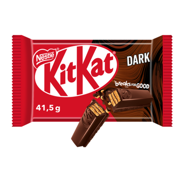 KitKat 4 Fingers Dark tyčinka s oplatkou v hořké čokoládě