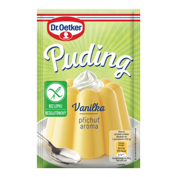 Dr. Oetker Puding vanilkový bez lepku