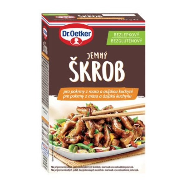 Dr. Oetker Škrob pro pokrmy z masa bez lepku