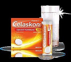 CELASKON® 500 mg červený pomeranč 30 šumivých tablet