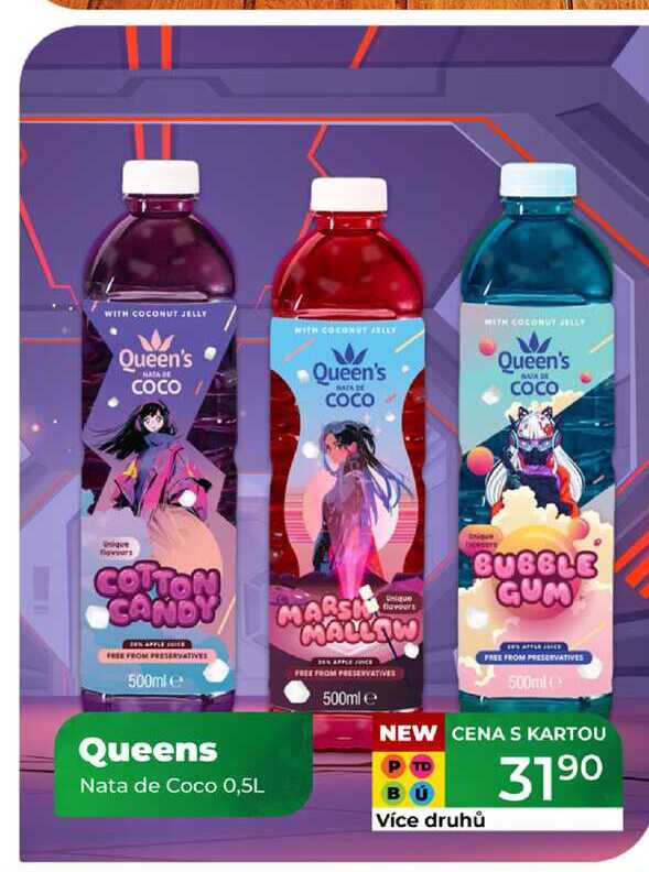 Queens Nata de Coco 0,5L