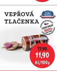 VEPŘOVÁ TLAČENKA 100g 