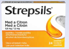 STREPSILS Med a Citron 24 pastilek