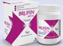 Brufen 400 mg 100 potahovaných tablet