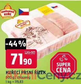 Kuřecí prsní řízek 500g