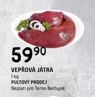 Vepřová játra 1kg