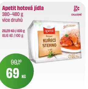 Apetit hotová jídla 380-480 g 