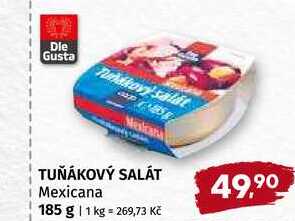 Tunakový salát Mexicana 185 g