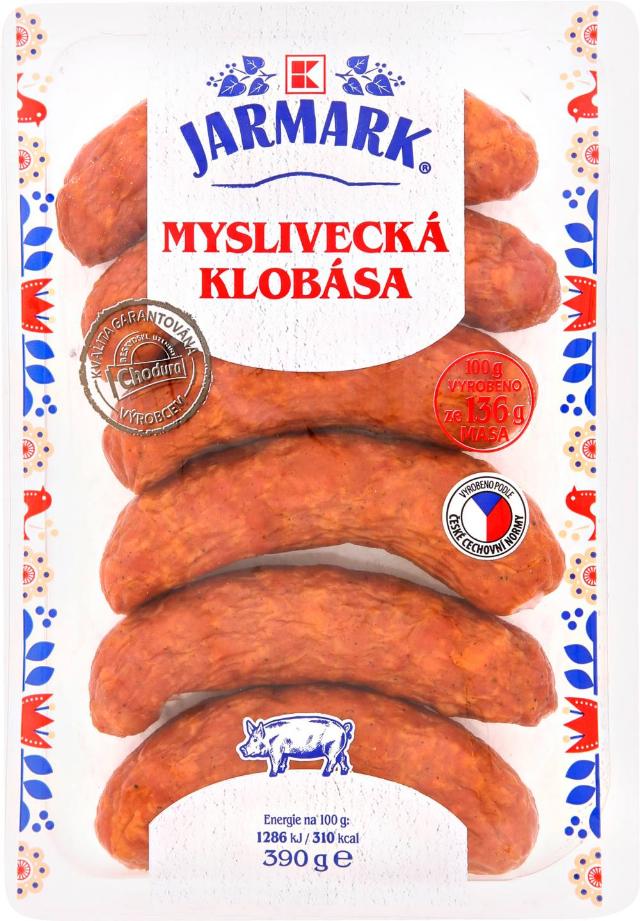 K-Jarmark Myslivecká klobása