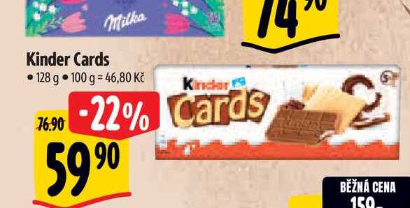 Kinder Cards 128 g