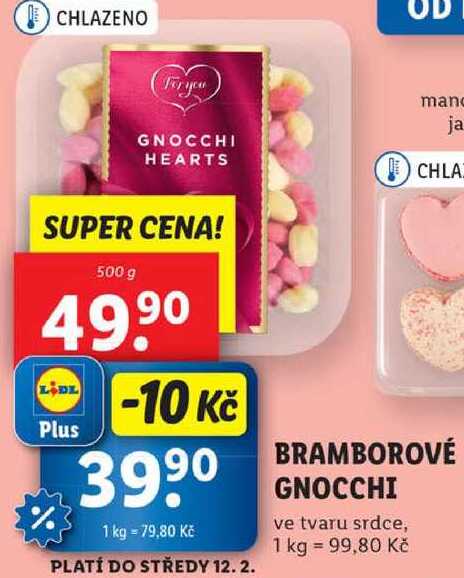 BRAMBOROVÉ GNOCCHI, 500 g
