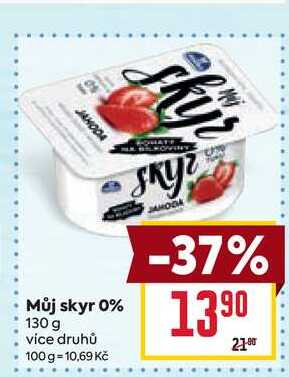 Můj skyr 0% 130 g 