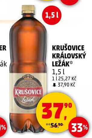 KRUŠOVICE KRÁLOVSKÝ LEŽÁK, 1,5 l