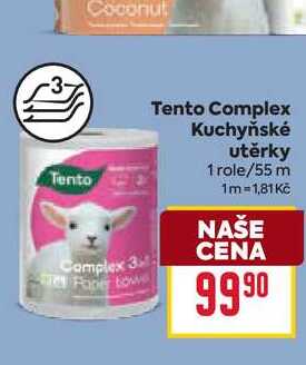 Tento Complex Kuchyňské utěrky 1 role/55 m 