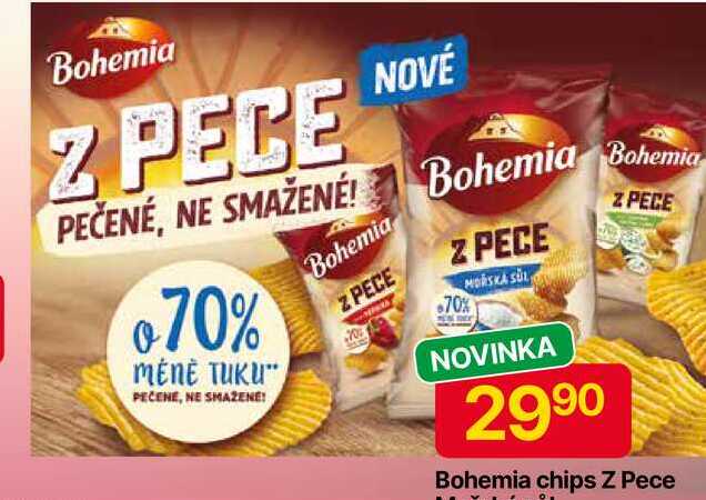 Bohemia chips Z Pece 100g