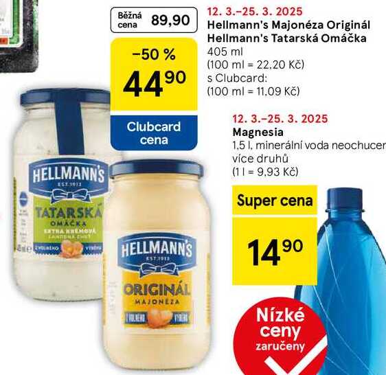 Hellmann's Majonéza Originál, 405 ml