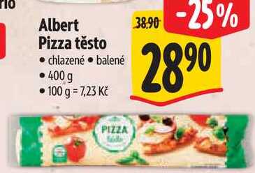 Albert Pizza těsto, 400 g