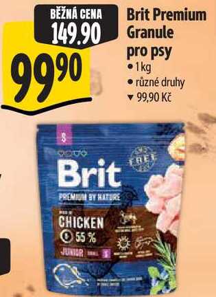 Brit Premium Granule pro psy, 1 kg