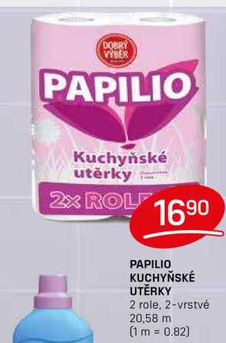 PAPILIO KUCHYŇSKÉ UTĚRKY 2 role, 2-vrstvé 20,58 m