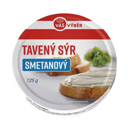 VÁŠ VÝBĚR Tavený sýr, 125 g