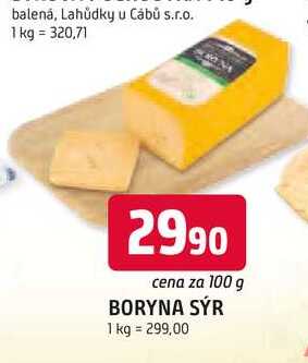 BORYNA SÝR 100 g