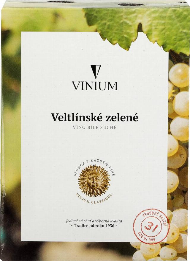 Vinium Veltlínské zelené