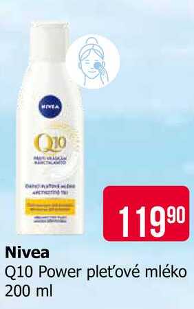 Nivea Q10 Power pleťové mléko 200 ml  