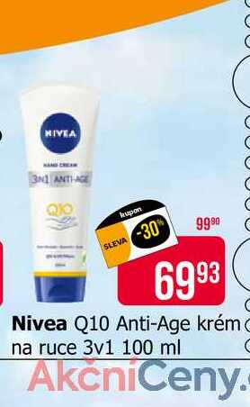 Nivea Q10 Anti-Age krém na ruce 3v1 100 ml  