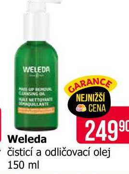 Weleda čisticí a odličovací olej 150 ml  