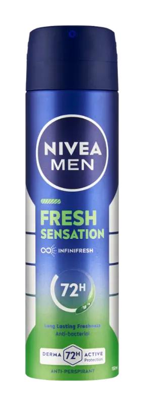 NIVEA Men Antiperspirant sprej pro muže Fresh Sensation, 150 ml