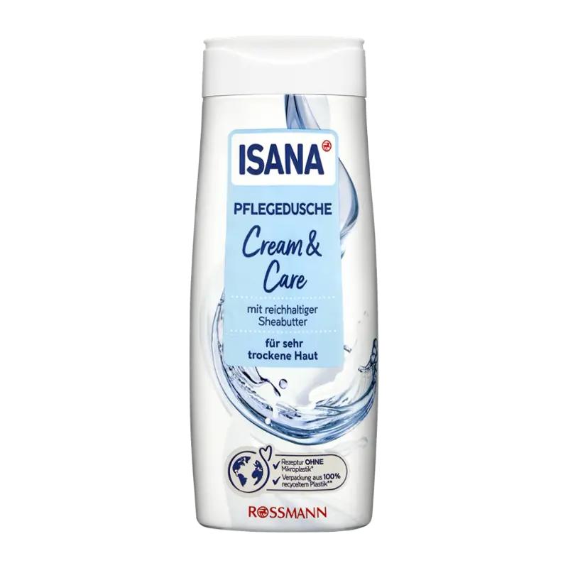 ISANA Jemný sprchový gel Cream & Care, 300 ml