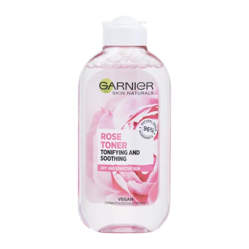 Garnier Pleťová voda zklidňující s růžovou vodou, 200 ml