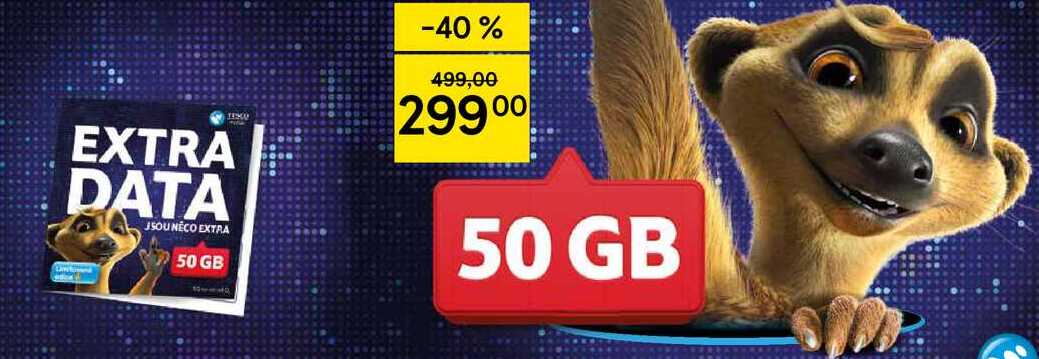 EXTRA DATA, 50 GB 