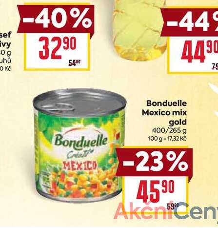 Bonduelle Mexico mix gold 400/265 g
