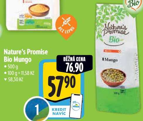 Nature's Promise Bio Mungo, 500 g