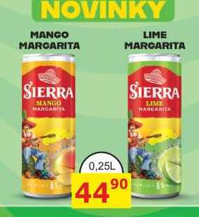 SIERRA MANGO MARGARITA 0,25L