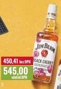 JIM BEAM BLACK CHERRY 1l