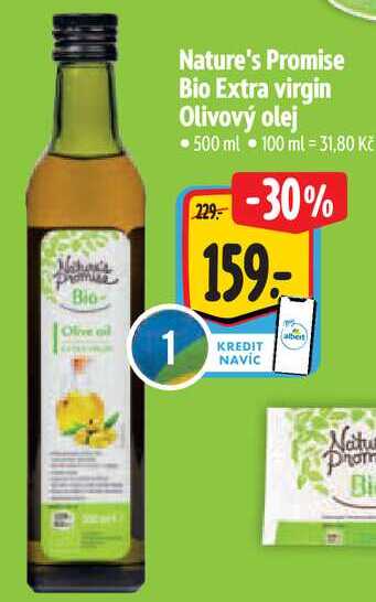 Nature's Promise Bio Extra virgin Olivový olej, 500 ml 